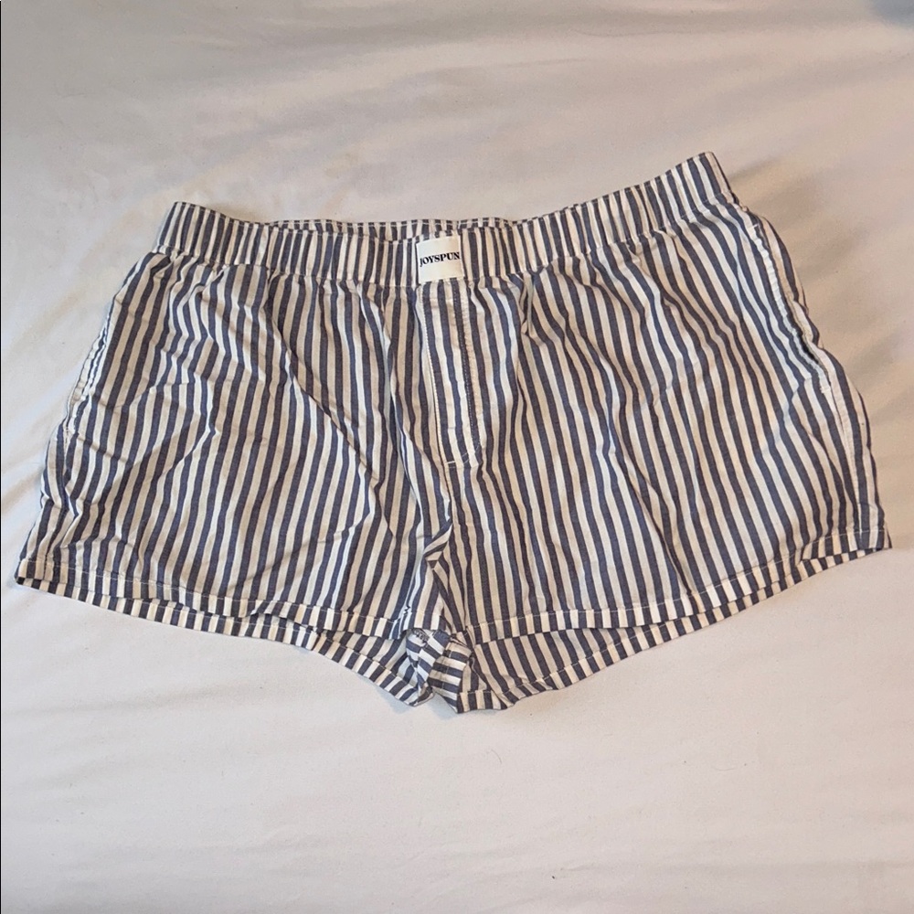 Joyspun Multi Color Multi Pattern Woven Pajama Bo… - image 6